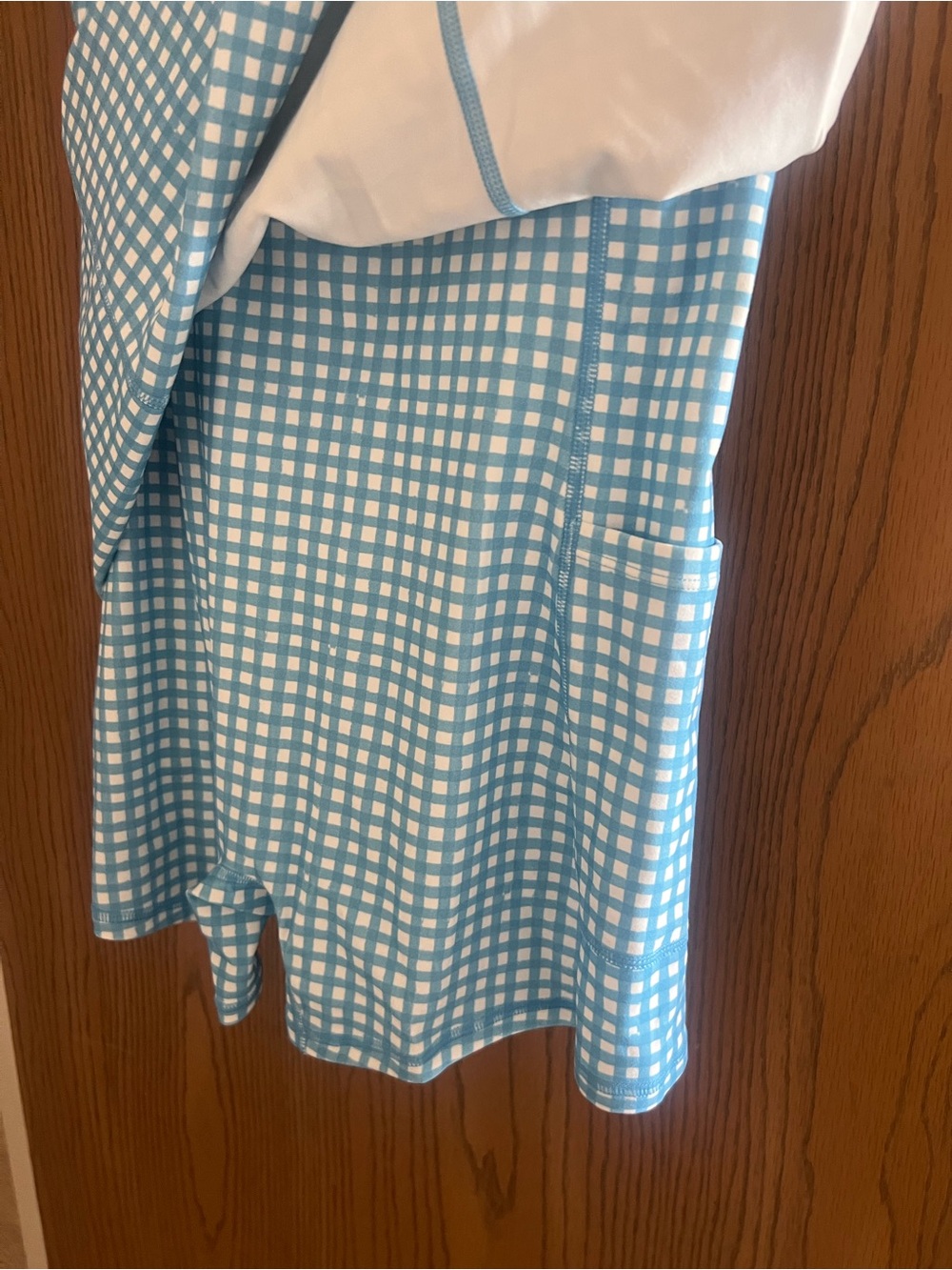 Vitality Cloud II™ Babydoll Dress - Capri Gingham - NEVER WORN - Picture 3 of 5